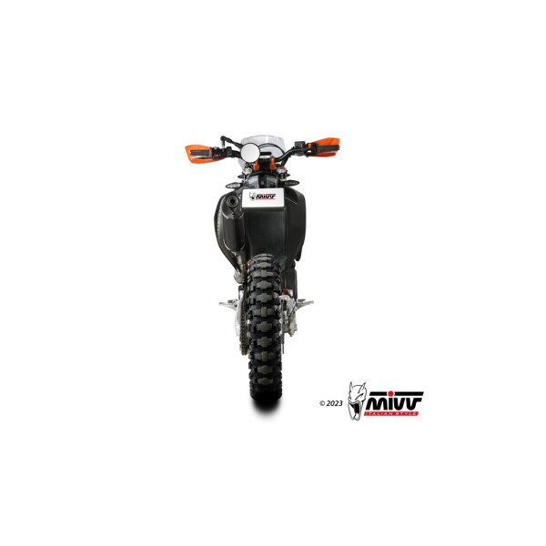 MIVV Auspuff - SLIP-ON - STR1 - BLACK fr KTM 690 SMC R Bj. 2019 > 2020 - M.KT.031.LXBC