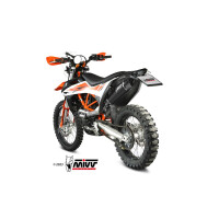 MIVV Auspuff - SLIP-ON - STR1 - BLACK fr KTM 690 SMC R...