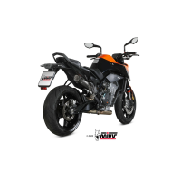 MIVV-SLIP-ON - XM5 - Edelstahl Schwarz für KTM - 790 DUKE BJ. 2018 > 2020 - KT.020.LC5B