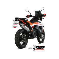 MIVV Auspuff - SLIP-ON - DAKAR - EDELSTAHL fr KTM 890...