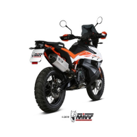 MIVV-SLIP-ON SPEED EDGE - Edelstahl für KTM - 890 SMT BJ. 2023 > 2024 - KT.021.LRX