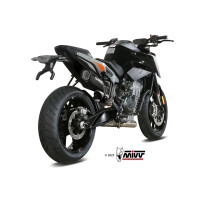 MIVV Auspuff - SLIP-ON - X-M5 - BLACK fr KTM 890 DUKE...