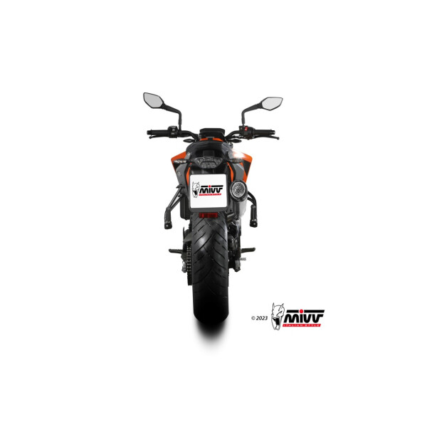 MIVV Auspuff - SLIP-ON - X-M5 - TITAN fr KTM 890 DUKE Bj. 2020 > 2023 - KT.020.LC5T