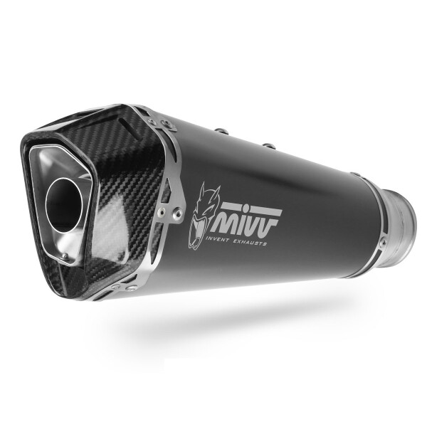 MIVV Auspuff - SLIP-ON - DELTA RACE - BLACK fr KTM 1290 SUPERDUKE Bj. 2014 > 2019 - KT.014.LDRB