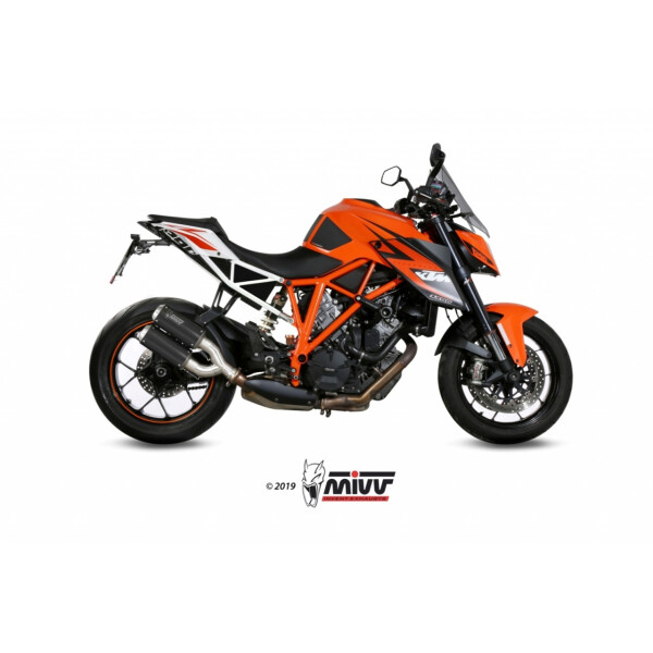 MIVV Auspuff - 2 SLIP-ON - MK3 - CARBON fr KTM 1290 SUPERDUKE Bj. 2014 > 2019 - KT.022.LM3C