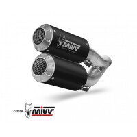 MIVV Auspuff - 2 SLIP-ON - MK3 - BLACK fr KTM 1290...