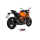 MIVV-SLIP-ON XM5 - Titan für KTM - 1290 SUPERDUKE R / EVO BJ. 2021 > 2023 - KT.026.LC5T