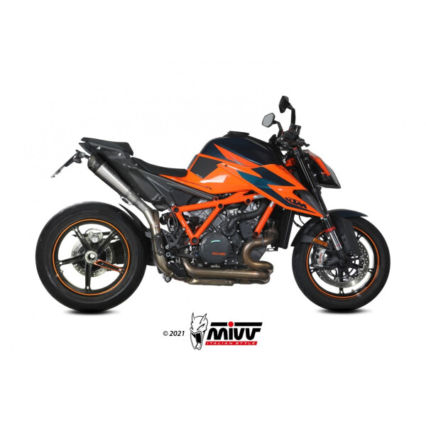 MIVV Auspuff - 2 SLIP-ON - X-M5 - TITAN fr KTM 1290 SUPERDUKE Bj. 2020 > 2023 - KT.028.LC5T