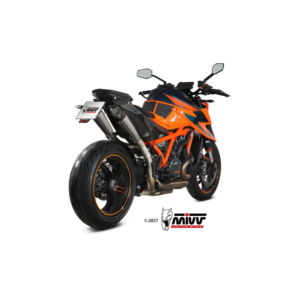 MIVV-2 SLIP-ON XM5 - Titan für KTM - 1290 SUPERDUKE R / EVO BJ. 2021 > 2023 - KT.028.LC5T