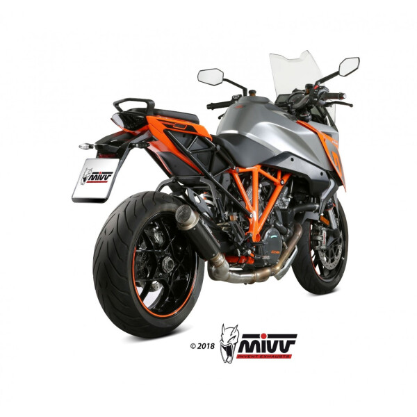 MIVV Auspuff - Kat-Ersatzrohr, kompatibel mit MIVV und Original Auspuff -  Remapping empfohlen  - - - - fr KTM 1290 SUPERDUKE GT Bj. 2016 > 2023 - KT.018.C1