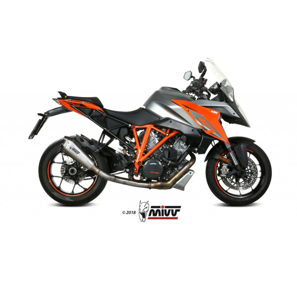 MIVV Auspuff - Kat-Ersatzrohr, kompatibel mit MIVV und Original Auspuff -  Remapping empfohlen  - - - - fr KTM 1290 SUPERDUKE GT Bj. 2016 > 2023 - KT.018.C1