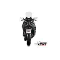 MIVV-SLIP-ON SR1 - Titan Schwarz für KYMCO - AK550 BJ. 2021 > 2024 - O.011.LR1TB