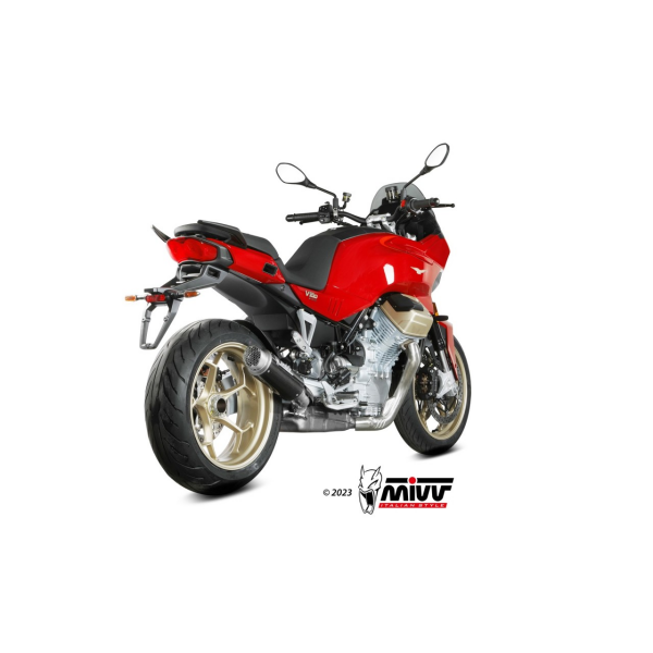 MIVV-SLIP-ON GPpro - CARBON für MOTO GUZZI - V100 MANDELLO BJ. 2022 > 2025 - M.015.L2P