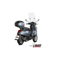 MIVV Auspuff - Komplettanlage 1x1 - MOVER - BLACK fr...