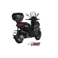 MIVV Auspuff - SLIP-ON - MOVER - BLACK fr PIAGGIO...