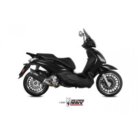 MIVV Auspuff - SLIP-ON - MOVER - BLACK fr PIAGGIO VESPA...