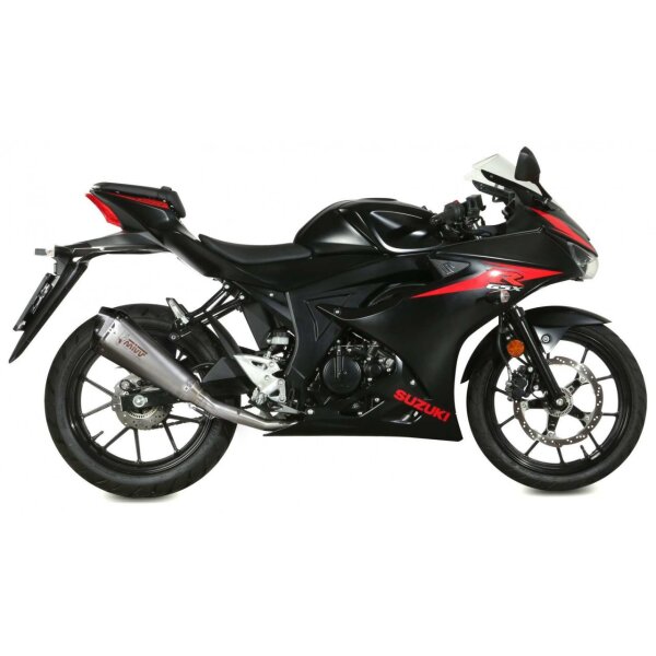 MIVV Auspuff - Komplettanlage 1x1 - DELTA RACE - EDELSTAHL fr SUZUKI GSX-R 125 Bj. 2017 > 2020 - S.055.LDRX