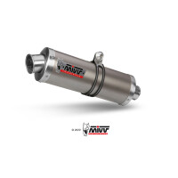 MIVV Auspuff - SLIP-ON - OVAL - TITAN fr SUZUKI GSF 600...