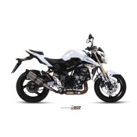 MIVV Auspuff - SLIP-ON - SUONO - EDELSTAHL fr SUZUKI GSR...