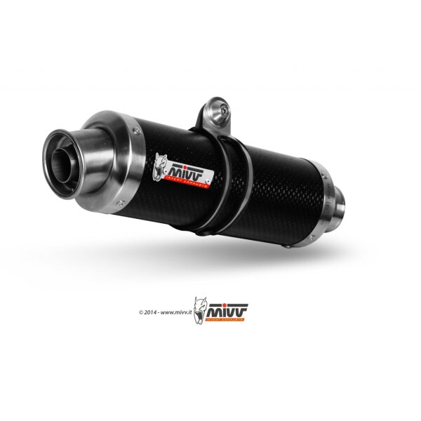 MIVV Auspuff - 2 SLIP-ON - GP - CARBON für SUZUKI GSX-R...