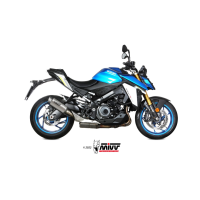 MIVV-SLIP-ON GPpro - Titan für SUZUKI - GSX-S 1000 BJ. 2021 > 2025 - S.059.L6P