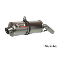 MIVV-SLIP-ON OVAL - Edelstahl für SUZUKI - V-STROM...