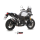 MIVV-SLIP-ON DAKAR - Edelstahl Schwarz für SUZUKI - V-STROM 1050 BJ. 2020 > 2025 - S.042.LEKB