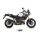 MIVV-SLIP-ON DAKAR - Edelstahl Schwarz für SUZUKI - V-STROM 1050 BJ. 2020 > 2025 - S.042.LEKB