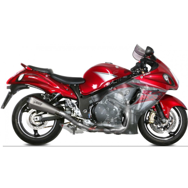 MIVV-Komplettanlage 4x2x1 DELTA RACE - Voll-Titan für SUZUKI - GSX-R 1300 HAYABUSA BJ. 2008 > 2017 - R.SU.0002.SDRT