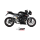 MIVV-SLIP-ON XM5 - Edelstahl Schwarz für TRIUMPH - STREET TRIPLE 660 S BJ. 2017 > 2022 - T.019.SC5B