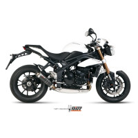 MIVV Auspuff - SLIP-ON - GP - CARBON fr TRIUMPH SPEED...