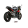 MIVV-SLIP-ON GP - Edelstahl Schwarz für TRIUMPH - SPEED TRIPLE 1050 R / S / RS BJ. 2016 > 2017 - T.016.LXB