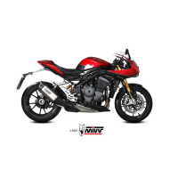 MIVV-SLIP-ON SR1 - Titan für TRIUMPH - SPEED TRIPLE 1200 RR / RS BJ. 2021 > 2024 - T.025.LR1T