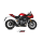 MIVV-SLIP-ON SR1 - Titan Schwarz für TRIUMPH - SPEED TRIPLE 1200 RR / RS BJ. 2021 > 2024 - T.025.LR1TB