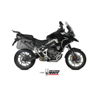 MIVV-SLIP-ON DAKAR - Edelstahl für TRIUMPH - TIGER 1200 GT / RALLY BJ. 2021 > 2025 - T.023.LDKX