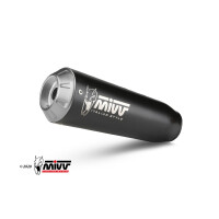 MIVV Auspuff - Komplettanlage 1x1 - X-M1 - BLACK fr...