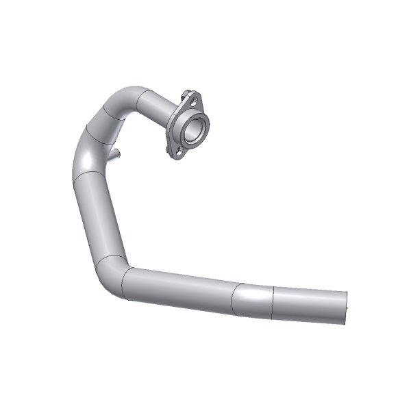 MIVV-Kat-freies Vorderrohr, kompatibel mit sowohl MIVV- als auch Original-Schalldämpfer  -  für YAMAHA - WR 125 R/X BJ. 2009 > 2016 - M.YA.026.C1