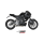 MIVV-Komplettanlage 1x1 MK3 - Edelstahl für YAMAHA - YZF R125 BJ. 2019 > 2024 - Y.067.SM3X