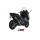 MIVV-Komplettanlage 2x1 - SR1 - Edelstahl Schwarz für YAMAHA - T-MAX 560 BJ. 2020 > 2021 - Y.061.LR1XB