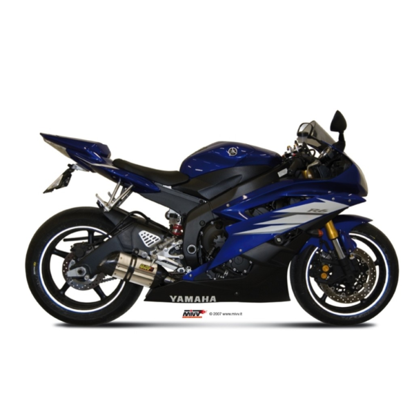MIVV-SLIP-ON SUONO - Edelstahl für YAMAHA - YZF 600 R6 BJ. 2006 > 2016 - Y.021.L7