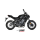 MIVV-KOMPLETTANLAGE 2x1 DELTA RACE - Edelstahl Schwarz für YAMAHA - MT-07 / FZ-07 BJ. 2014 > 2020 - Y.044.LDRB