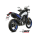 MIVV-SLIP-ON OVAL - Titan Schwarz für YAMAHA - Ténéré 700 BJ. 2019 > 2025 - Y.064.L4B