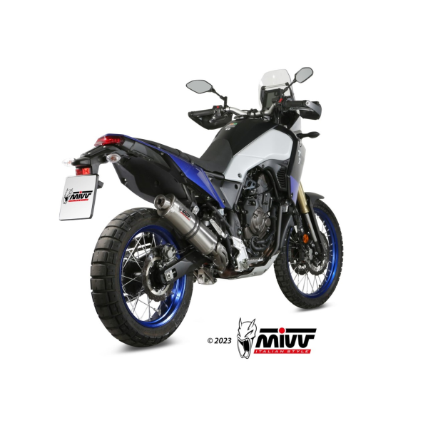 MIVV-SLIP-ON OVAL - Titan für YAMAHA - Ténéré 700 BJ. 2019 > 2025 - Y.064.L4