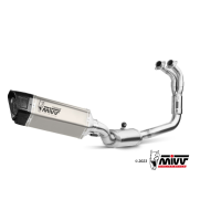 MIVV-Komplettanlage 2x1 - SR1 - Titan für YAMAHA - YZF R7 BJ. 2022 > 2024 - Y.071.LR1T