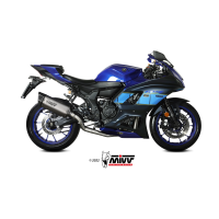 MIVV-Komplettanlage 2x1 SR1 - Titan für YAMAHA - YZF...