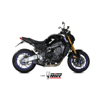 MIVV-Komplettanlage 3x1 XM5 - Edelstahl Schwarz für YAMAHA - MT-09 / SP / FZ-09 BJ. 2021 > 2023 - Y.068.SC5B