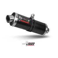 MIVV Auspuff - 2 SLIP-ON - OVAL - CARBON fr YAMAHA TDM...