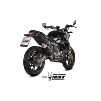 MIVV-Komplettanlage 1x1 GP - Edelstahl Schwarz für ZONTES - ZT 125 U BJ. 2021 > 2024 - Z.001.LXB