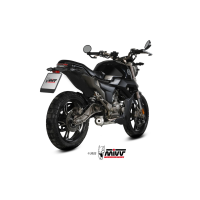 MIVV-Komplettanlage 1x1 XM1 - Edelstahl Schwarz für...