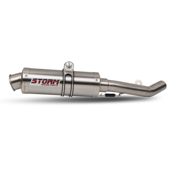 STORM by MIVV- FULL SYSTEM 1x1 GP Edelstahl für HONDA CB 125 R Bj. 2018 > 2020